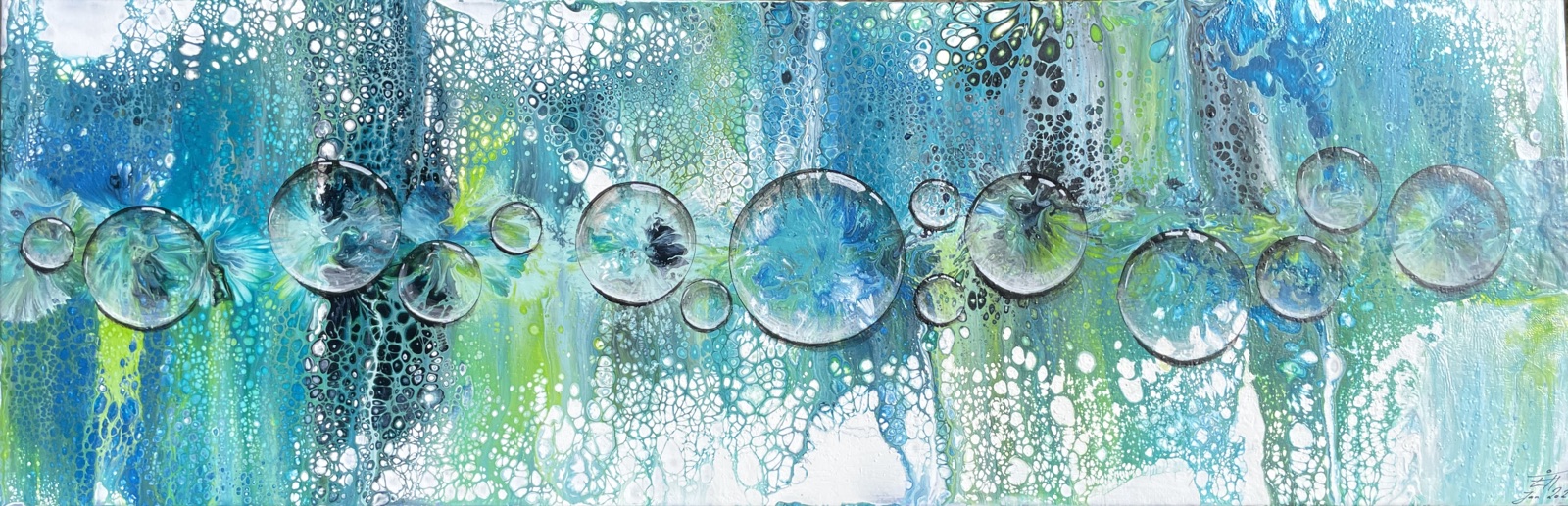 Bubbles — Gemälde von Ellen Hermes